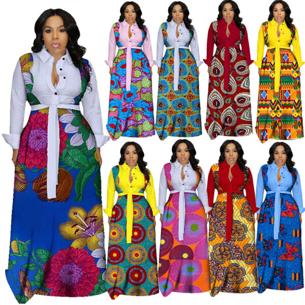 Divine Vessels Women's Juneteenth Swing Belted Dress